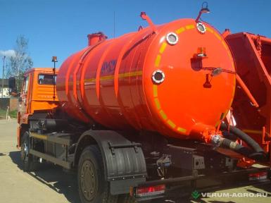 Грузовой автотранспорт - КАМАЗ Вакуумная машина  КО-529-14 на шасси 53605