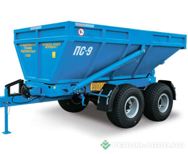 Полуприцепы - ЯРОСЛАВИЧ ПС-9 Полуприцеп тракторный самосвальный с герметич