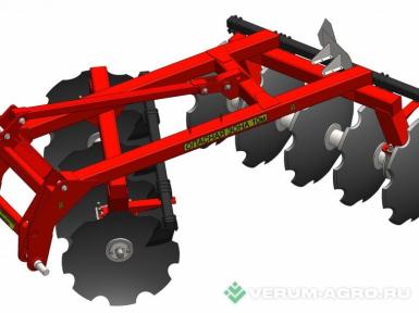 Бороны - МИНСКАГРОПРОММАШ Борона дисковая навесная мелиоративная   БНД-2,5М