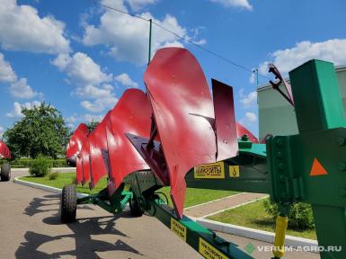 Плуги и глубокорыхлители - МРЗ Плуг полунавесной оборотный ППО 8-40-01, (7+1) со сплошным винтовым отвалом