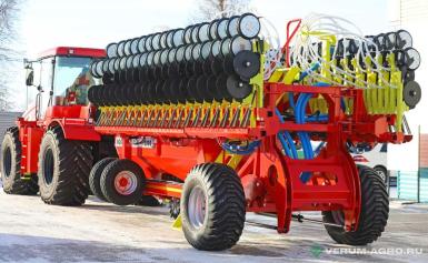 Сеялки - ПК-АГРОМАСТЕР AGRATOR DISK 9000 евро, пневматический посевной комплекс, СКВ Скиф, бензиновый ДВС привод