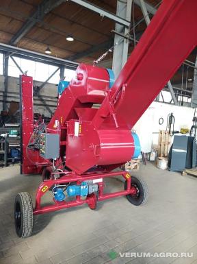 Транспортировка зерна - АГРОМАШ34 Зернометатель ЗМС-100-02-1-Ч самопередвижной 