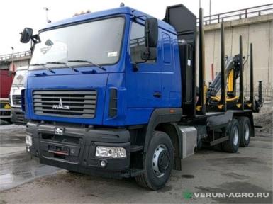 Грузовой автотранспорт - МАЗ Сортиментовоз  631228-8575-012 с КМУ Р97М