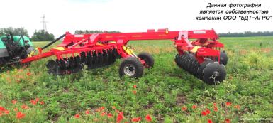 Бороны - БДТ-АГРО Борона батарейная дисковая БДТС-3 тяжелая складная двухрядная прицепная складная ДЕМЕТРА® 