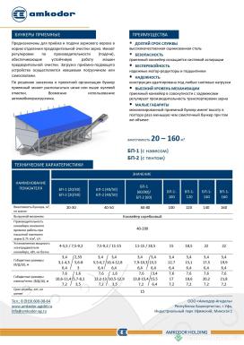 Дополнительное оборудование - АМКОДОР БУНКЕРЫ ВЕНТИЛИРУЕМЫЕ МОДУЛЬНЫЕ 60-100 т/ч  с осевыми/радиальными вентиляторами ЦЕНЫ ОТ