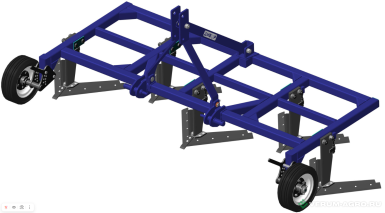 Плуги и глубокорыхлители - ДИБОР Культиватор плоскорез широкозахватный  КПШ-5 навесной