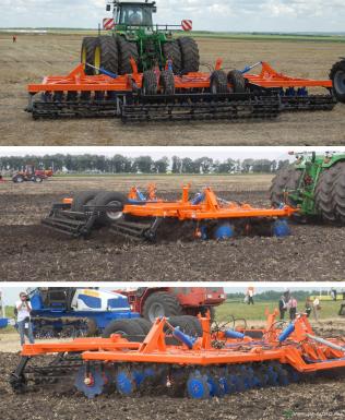 Бороны - БЕЛАГРОМАШ Борона дисковая модульная БДР-8х4 с катком КШ с необслуж корпусом