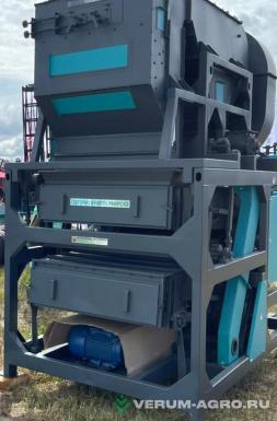 Зерноочистительное оборудование - АГРОПРОМСПЕЦДЕТАЛЬ Зерноочистительная машина ЗМ-20; 40  С циклонами. Стационарная