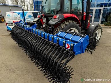 Бороны - АГРОЛЮКС 6 (складная)  Борона мотыга