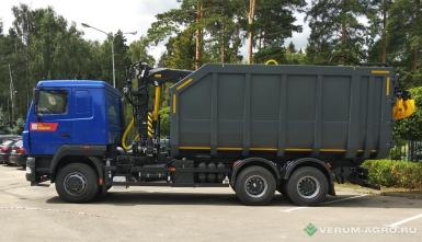 Грузовой автотранспорт - МАЗ ЛМ-1М.8 Автомобиль-ЛОМОВОЗ с КМУ (ломовоз) 613205 ЛОМОВОЗ