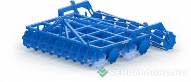 Бороны - ЯРОСЛАВИЧ ДА-4х4П Агрегат дисковый полуприцепной 