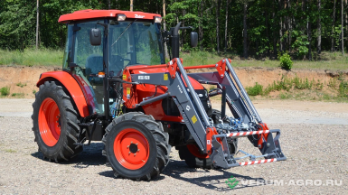 Навесные погрузчики - METAL-FACH Т-812/2 для мини-трактора с джойстиком