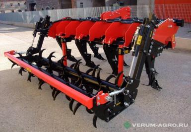 Плуги и глубокорыхлители - QUIVOGNE Глубокорыхлитель SSDR 9/400 с гидравлически тандемным игольчатым катком