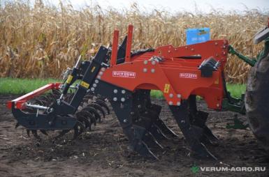 Плуги и глубокорыхлители - QUIVOGNE Глубокорыхлитель SSDR 9/400 с гидравлически тандемным игольчатым катком