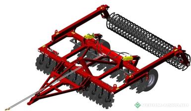 Бороны - ЗАВОД АВТОТЕХНОЛОГИЙ БД-3,2х2П, борона дисковая прицепная