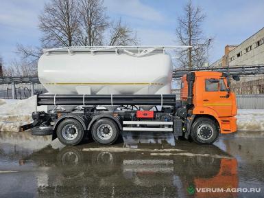 Специальные автомобили - КАМАЗ ЗСК-20 Кормовоз