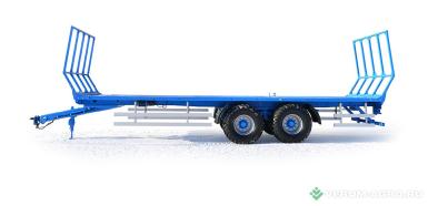 Прицепы для с/х техники - ЯРОСЛАВИЧ ППУ-20 Полуприцеп-платформа универсальный  ППУ-20 с бортами для рулонов