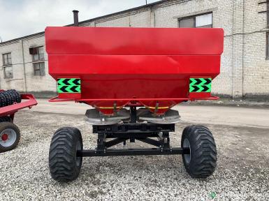 Разбрасыватели удобрений - HEBEI SHUOXIN MS-3000, разбрасыватель минеральных удобрений