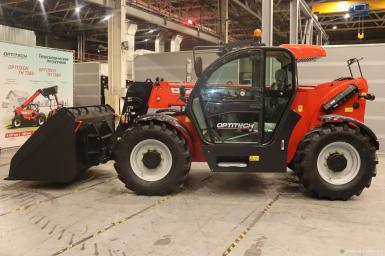 Телескопические погрузчики - OPTITECH TH 738S 