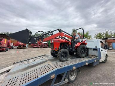 Колесные тракторы - УРАЛЕЦ Минитрактор Уралец-2204 (4Х4) 