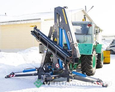 Дополнительное оборудование - ЯРОСЛАВИЧ Кран-манипулятор навесной гидравлический  НГКМ-5Т