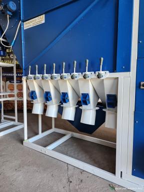 Зерноочистительное оборудование - АЭРОМЕХ Сепаратор аэродинамический САД-30 с циклоном