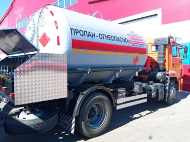 Специальные автомобили - КАМАЗ 43253, Газовоз 4х2, АЦТ-12 куб.м. 