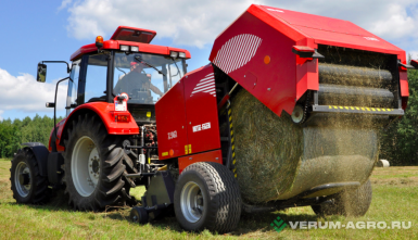 Пресс-подборщики - METAL-FACH Z-562 с ротором и увязкой в сеть