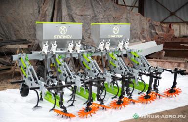 Культиваторы - TD STATINOV Прополочные культиваторы с внесением сухих  гранулированных удобрений и БЕЗ для овощей, ягод