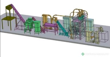 Зерноочистительное оборудование - НСКСМ Линия шелушения подсолнечника 