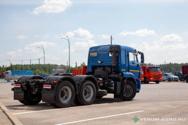 Грузовой автотранспорт - КАМАЗ 65116-6020-48 (6x4), тягач, пневмоподвеска, ССУ 1300 мм