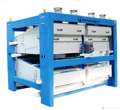 Зерноочистительное оборудование - МЕЛЬИНВЕСТ Сепаратор зерноочистительный А1-БИС-150 