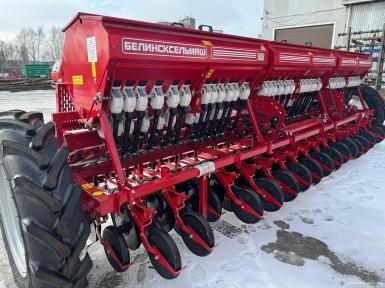 Сеялки - БЕЛИНСКСЕЛЬМАШ Астра-5,4А-06 Вариаторная, прикатывающие колёса