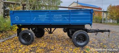 Прицепы для с/х техники - ЕСХТ Прицеп тракторный 2ПТСЕ-6,5 Оптима