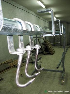 Оборудование для мясопереработки - ПОЛИПРОМ ЕВРОКРЮК ДЛЯ ТРУБЧАТЫХ ПУТЕЙ (СКОЛЬЗЯЩИЙ) 