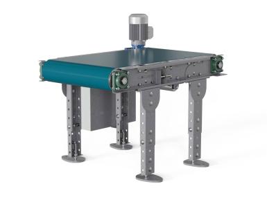 Прочее - VZVT Ленточный универсальный транспортер ЛТ2, Д800 х Ш500 х В(650...850), мм