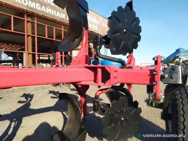 Плуги и глубокорыхлители - ALPLER 5-и корпусный оборотный плуг (4+1) сплошной отвал