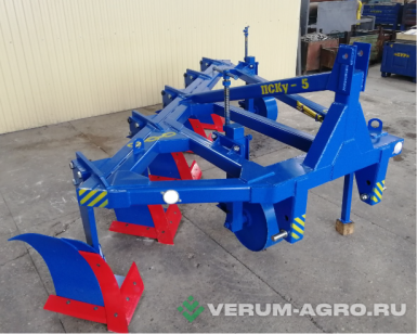Плуги и глубокорыхлители - ПСК СУР Плуг скоростной комбинированный  ПСКу-5