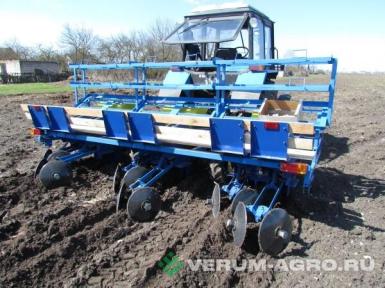 Сажалки - АГРОПРОМСЕЛЬМАШ Картофелесажалка СПК-4 для раннего картофеля