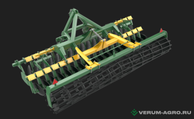 Прочее - ЗАВОД ИМЕНИ МЕДВЕДЕВА Навесной Дисковый Культиватор АДК-4.5 
