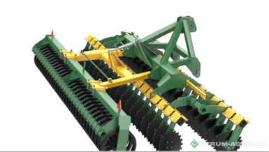 Прочее - ЗАВОД ИМЕНИ МЕДВЕДЕВА Навесной Дисковый Культиватор АДК-4.5 