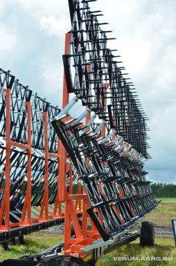 Бороны - АЛЗАМ БЗП-22-01 Борона зубовая двухрядная 22 метра