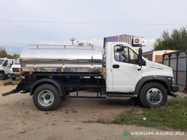 Автоцистерны - СТАРТ ТМД-ЦП-4,2 Цистерна пищевая ТМД-ЦП-4,2 на шасси ГАЗ-C41R13