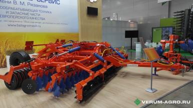 Бороны - БЕЛАГРОМАШ Борона дисковая складная  БДС-6х2П с резиновым катком передним ножевым катко