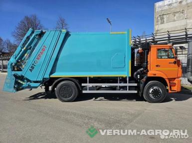 Коммунальные машины - АВТОКРАФТ мусоровоз 16 кубов