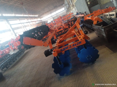 Бороны - БЕЛАГРОМАШ Борона дисковая модульная БДМ-2,4х2Н