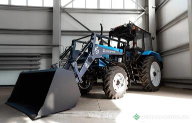 Навесные погрузчики - САЛЬСКСЕЛЬМАШ ПКУ-0,8 погрузчик к тракторам МТЗ-82