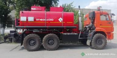 Грузовой автотранспорт - КАМАЗ Автотопливозаправщик 43118, 12 кубов, 2 отсека 