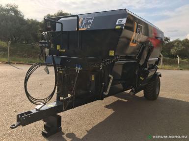 Кормораздатчики-смесители - NEWMIX HR12 Горизонтальный двухшнековый с весами, транспортеры