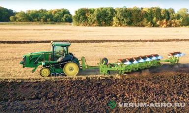 Плуги и глубокорыхлители - ВОЛГААГРОМАШ Оборотный плуг модульный «Сириус» ПОМ-6+1+1 on lan